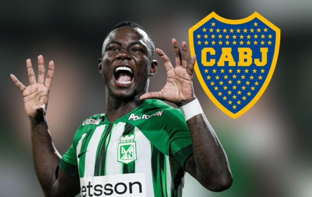 Marino Hinestroza sería el primer refuerzo de Boca para&nbsp;2026